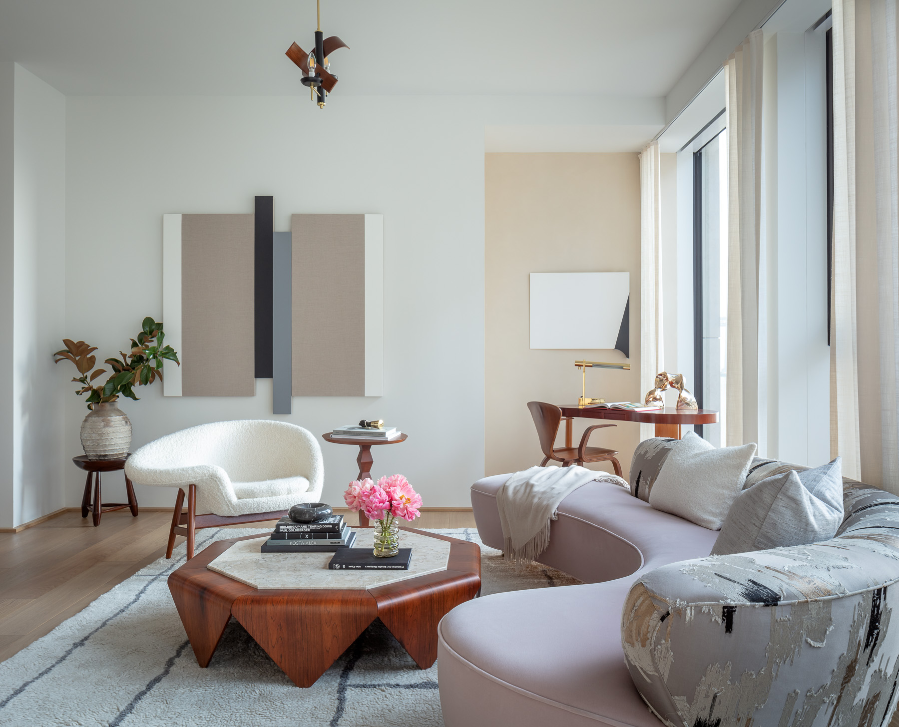 Scott Hargis Interior Design Photographer One Steuart Lane model unit with French.ca